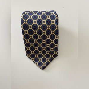 Vintage￼ Allen Solly Multicolor ￼￼ Classic Neck Tie Pure Silk ￼Hand Sewn In USA